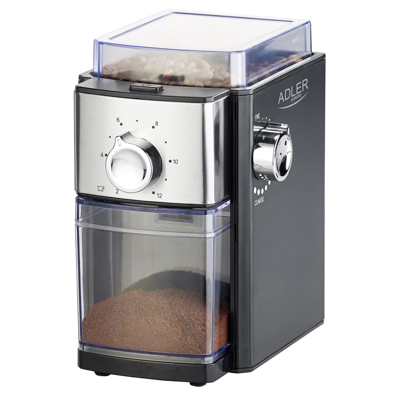Adler Kaffeemühle, 300W, 250 Gramm, AD 4448 Kaffeebohnenmühle