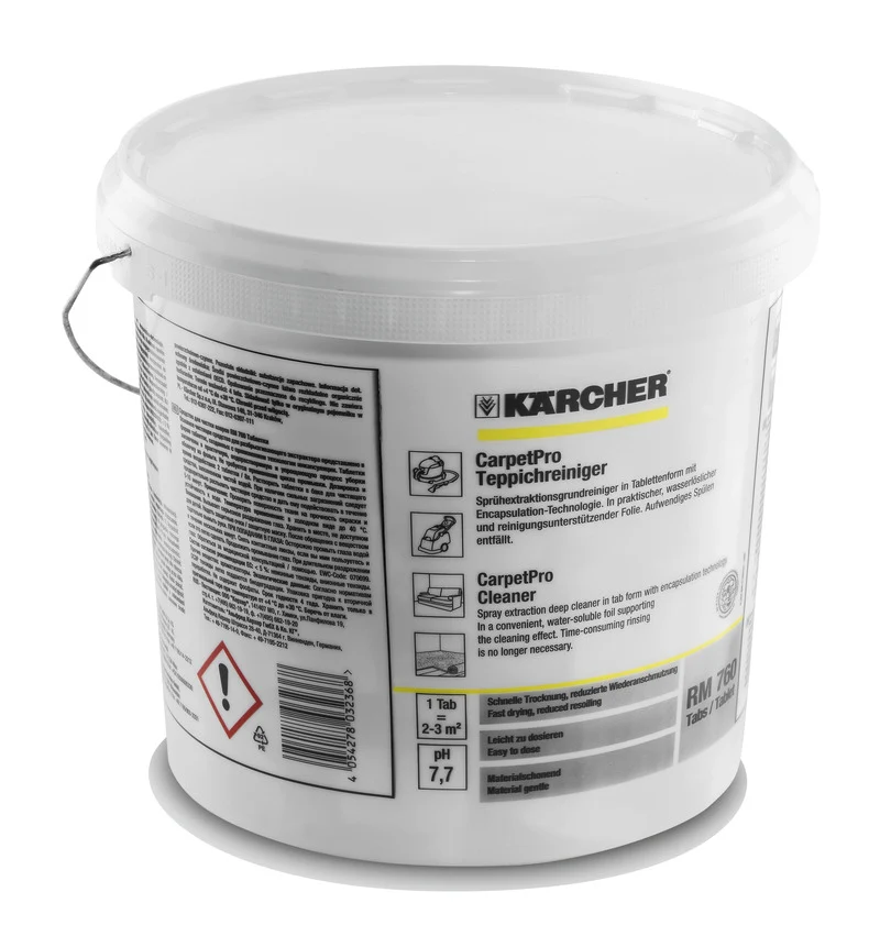 CarpetPro Reiniger iCapsol, Tabs RM 760