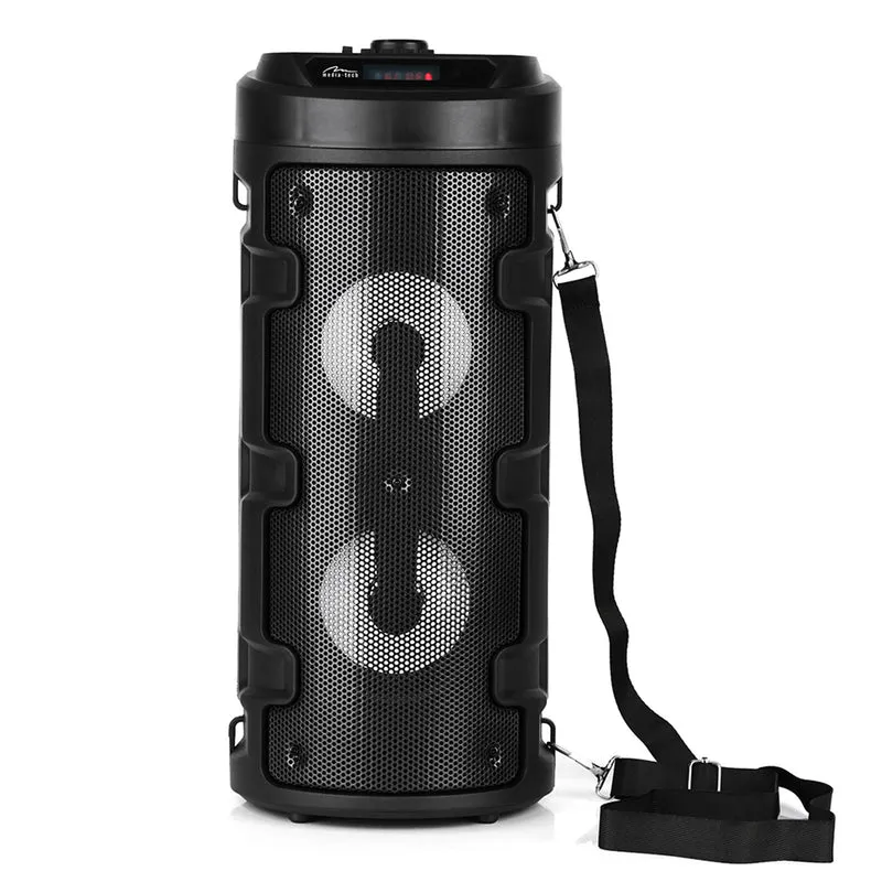 Media-Tech Funklautsprecher, Bluetooth, Karaoke, 1000W, schwarz, MT3165