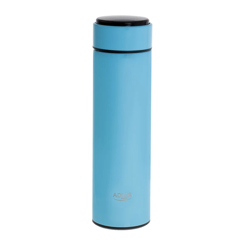 Adler Thermoskanne, LED-Touchdisplay, Fassungsvermögen 473 ml, Farbe blau, AD 4506