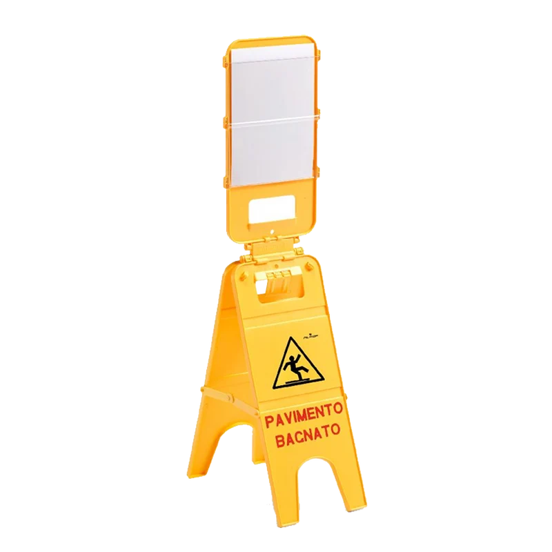 FILMOP Sinal de Segurança de 3 Partes com Suporte para Check-list