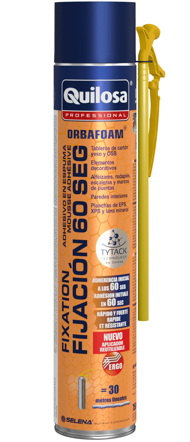 QUILOSA Espuma Adesiva 60Seg Orbafoam