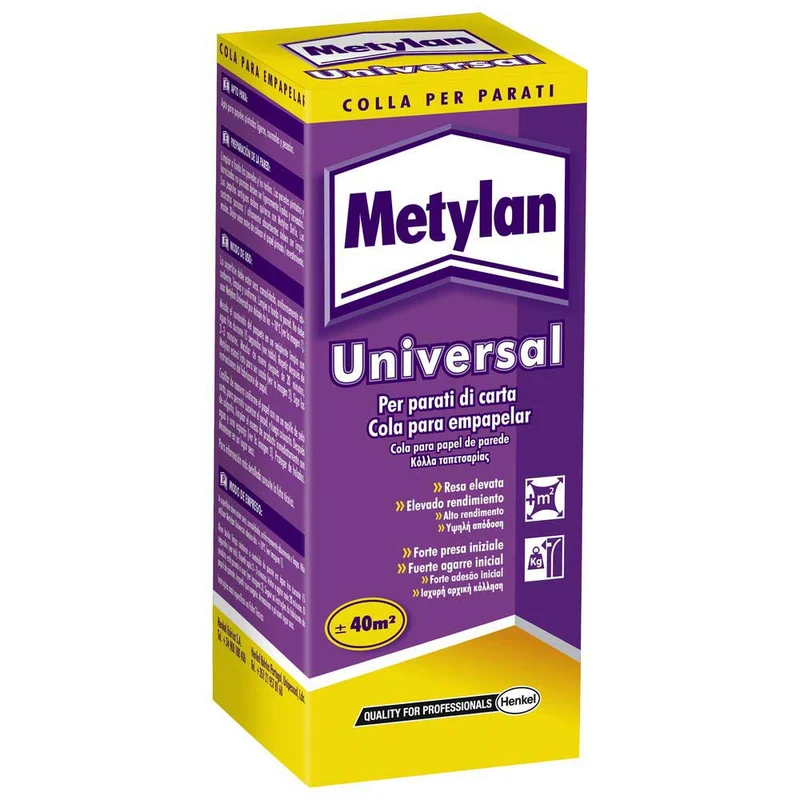 METYLAN Cola Universal para Papel de Parede - Embalagem com 10 unidades