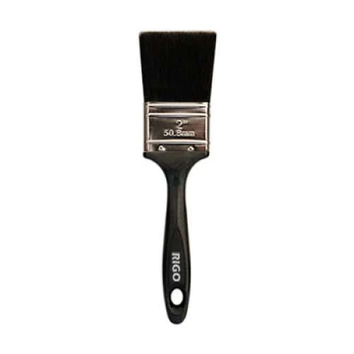 RIGO Trincha Super de Cerda Natural com Cabo em PP e Inox