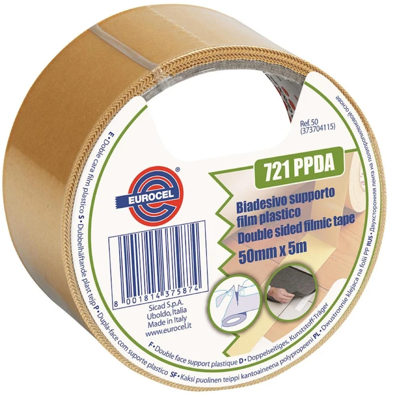 EUROSEL FITA DUPLA FACE 5 mt e 25mt X 50 mm