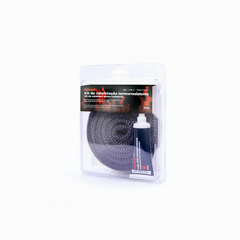 TRIA TRIVED - KIT DE CALAFETAÇÃO 6, 8, 10 e 12 mm BRANCO