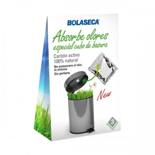 BOLASECA Absorve Odores Baldes do Lixo