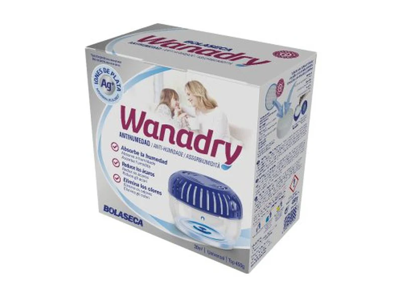 WANADRY Desumidificador - Casas de Banho, Salas, Quartos, Cozinhas