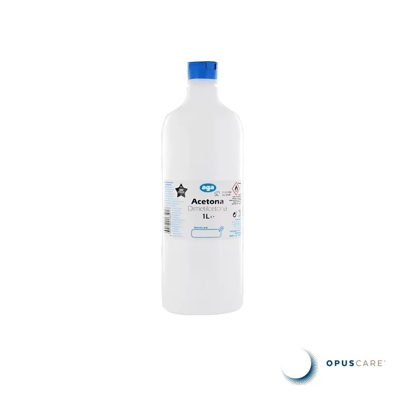 AGA ACETONA 1 LT - Caixa com 6 unidades