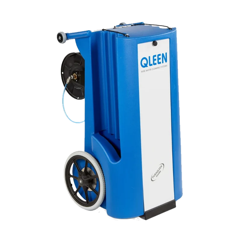 QLEEN DISY Elektro Maquina para limpeza de vidros, fachadas, lamelas e painéis solares com água desmineralizada