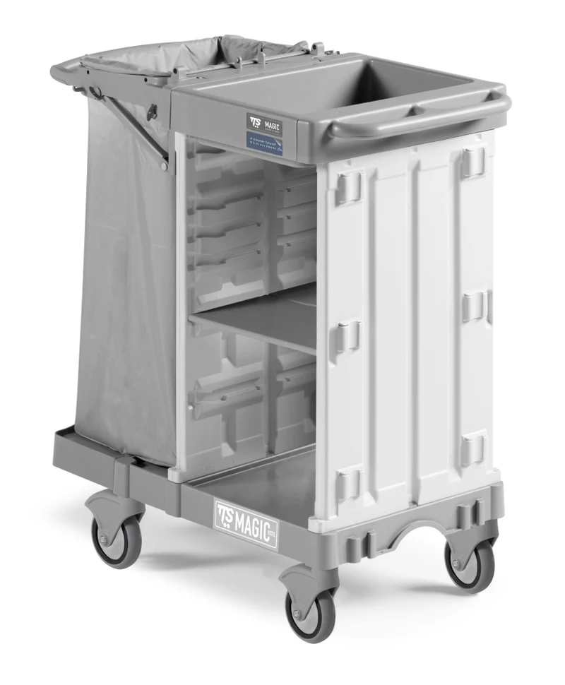 TTS Carro Limpeza Magic Hotel 810B – Versão Safety