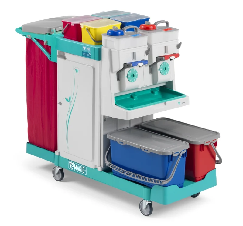 TTS Carro Limpeza Magic System 810S