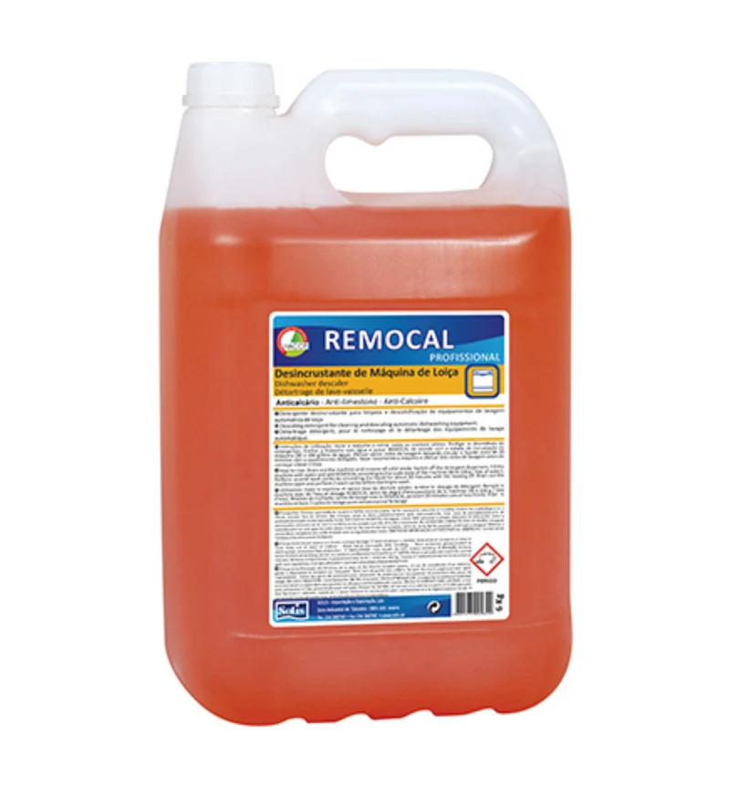 SOLIS Remocal Detergente Desincrustante – Limpeza e Descalcificação de Equipamentos de Lavagem Automática 6kg