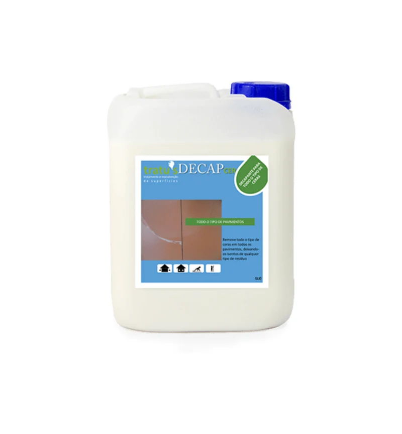 TRATU'S DECAPCER - Detergente Removedor Decapante para Pavimentos