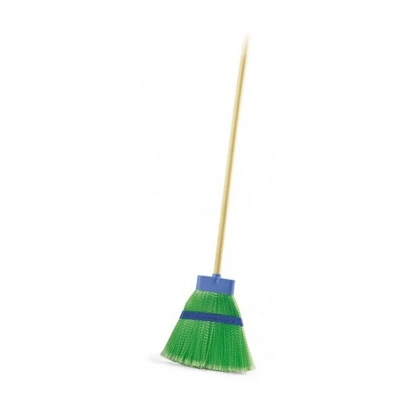 FILMOP Vassoura de Polipropileno com Cabo de Madeira – 110 cm