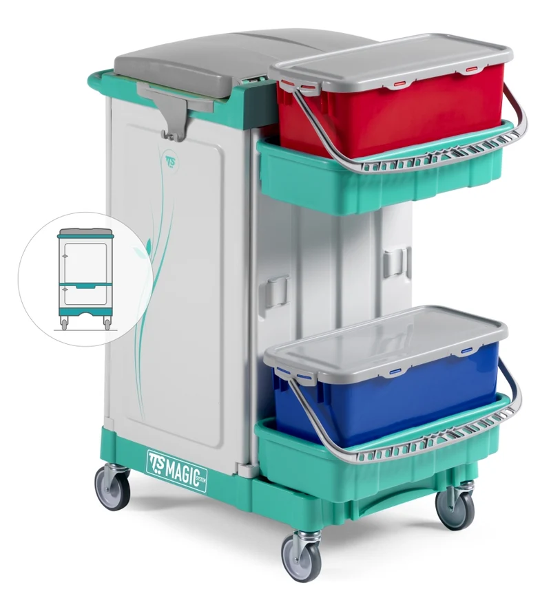 TTS Carro Limpeza Magic System 620V