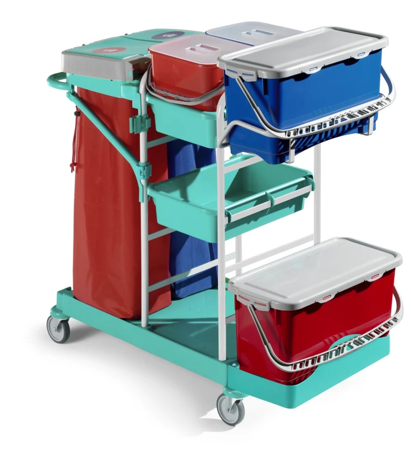 TTS Carro de Limpeza Green Line Healthcare 1050