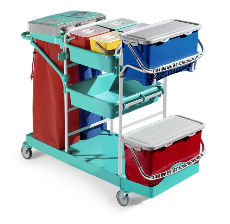 TTS Carro de Limpeza Green Line Healthcare 1060
