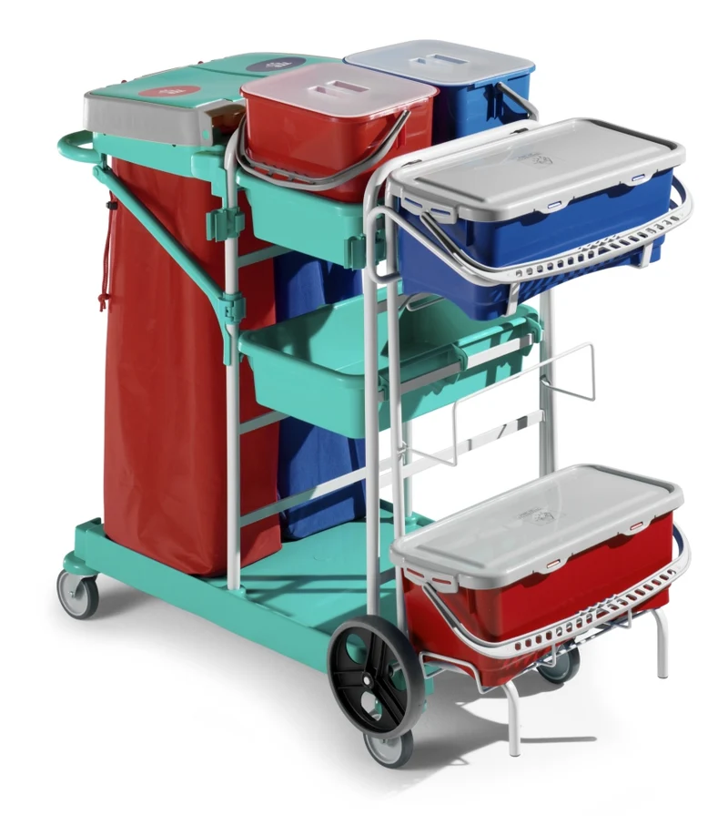 TTS Carro de Limpeza Green Line Healthcare 1020