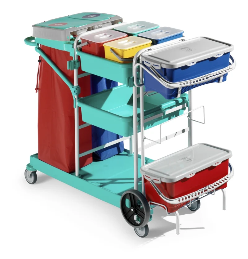TTS Carro de Limpeza Green Line Healthcare 1010