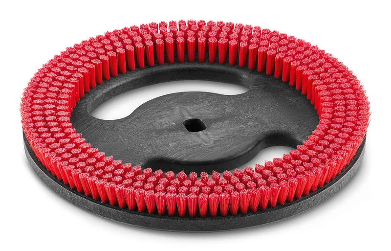 Scheibenbürste, mittel, rot, 280 mm
