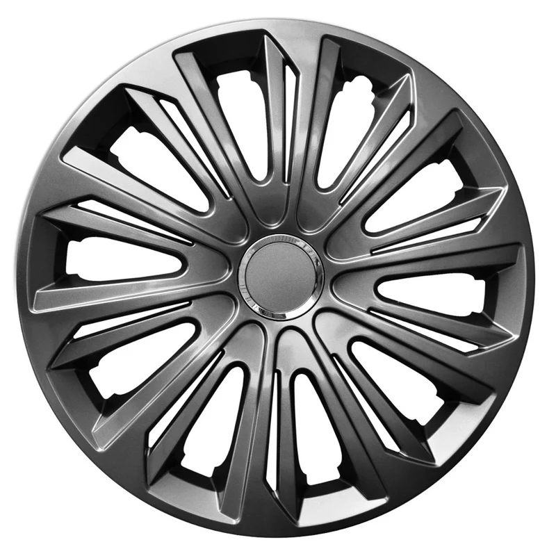 4er Sets Radkappen Strong Graphit Lackiert 14" ABS-Kunststoff